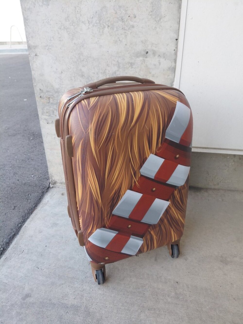 American Tourister x Star Wars Chewbacca Hardcase Carry On Spinner Suitcase 21"